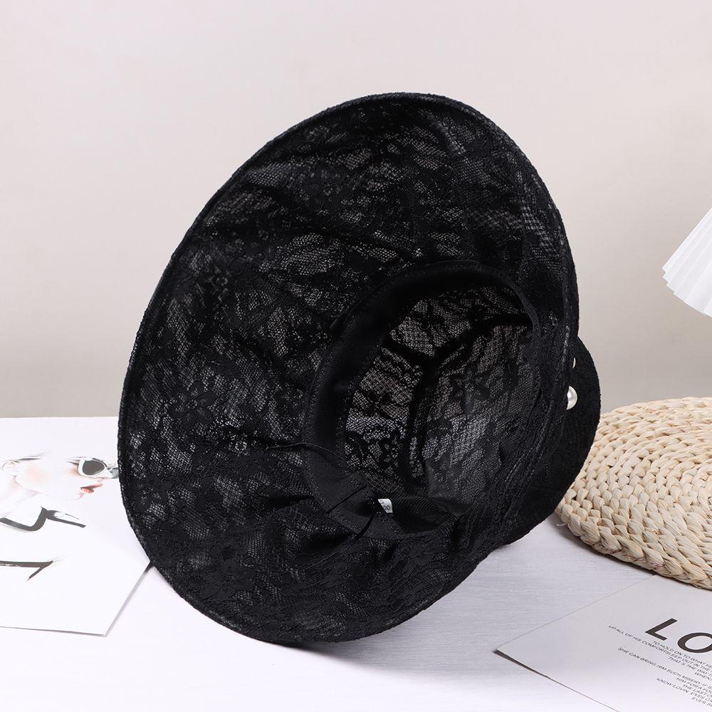 Mũ Chống Nắng Chống Tia UV Phối Ren Có Thể Gấp Gọn Tiện Dụng
