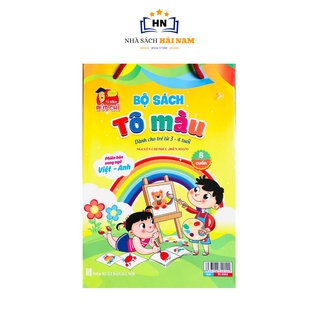 Bộ sách tô màu dành cho trẻ 3 4 tuổi