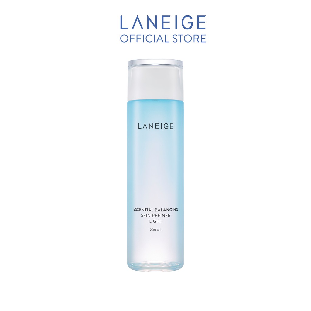 [Mã FMCGMALL giảm 8% đơn từ 250K] Nước Cân Bằng Dành Cho Da Dầu Laneige Essential Balancing Skin Refiner Light 200Ml