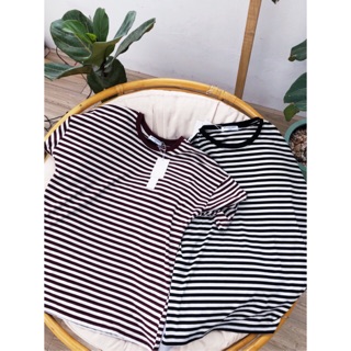 UNBLOCK Áo tee kẻ ngang