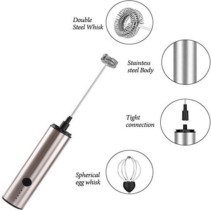 Máy đánh trứng, tạo bọt cà phê cầm tay cao cấp  Tích hợp 3 tốc độ mã MFB1501G - BẢO HÀNH 3 THÁNG
