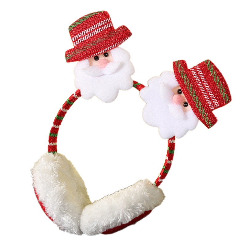 Bông Chụp Tai Hình Ông Già Noel Dễ Thương