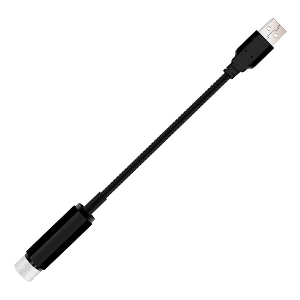 Đèn led USB tự động xoay chiếu ánh sáng bầu trời đầy sao cho xe hơi/ trần nhà