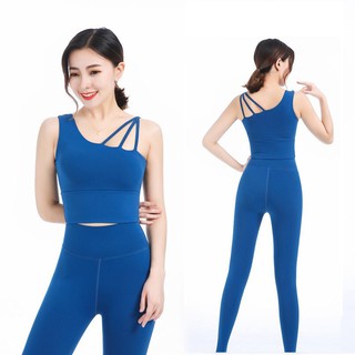 Đồ tập Gym yoga aerobic nữ, bộ tập gym nữ 3 dây BGM21