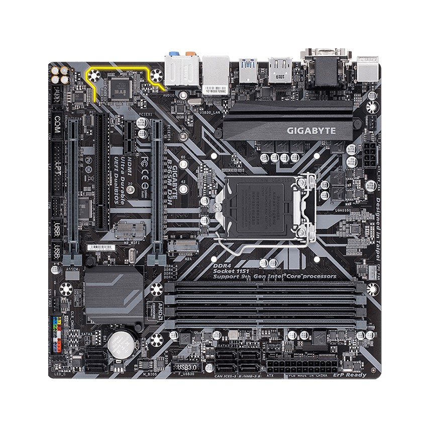 Mainboard Gigabyte B365M D3H