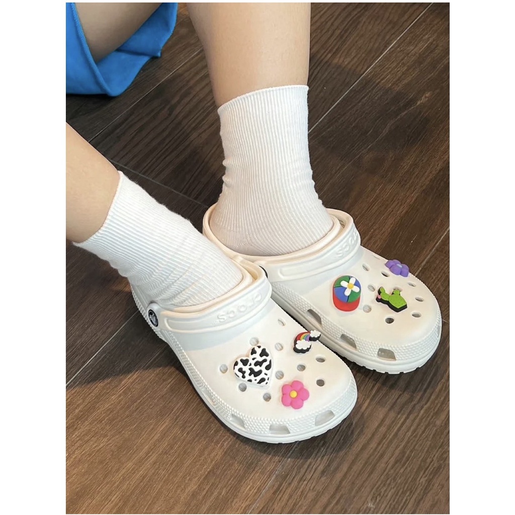 Dép sục nam nữ Classic Clog siêu êm - Tặng kèm sẵn 12 hình gắn Sticker