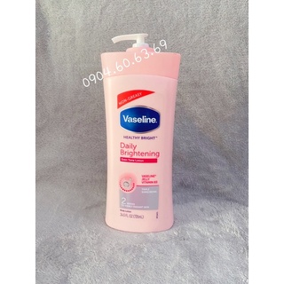 Sữa dưỡng thể vaseline healthy bright 725ml