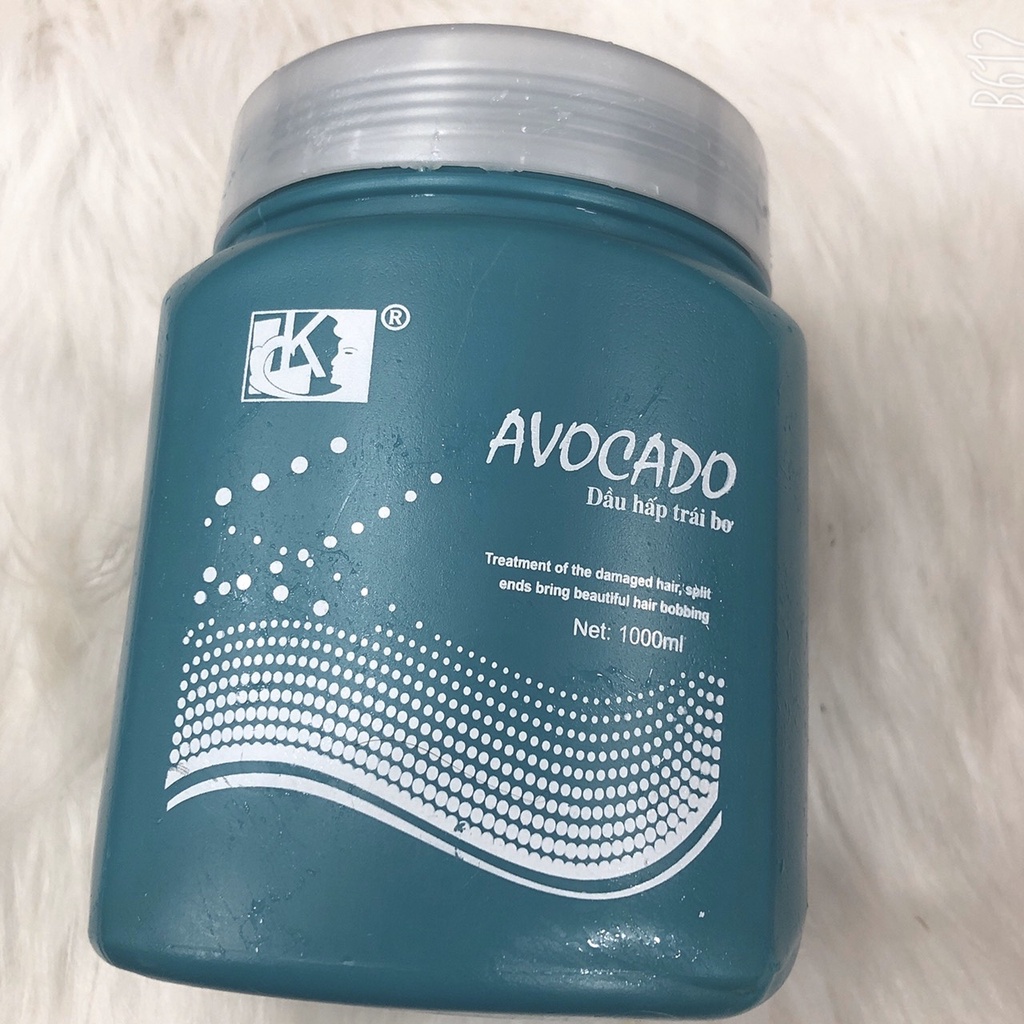 Dầu hấp tóc Barley lúa mạch và dầu hấp trái bơ Avocado của công ty LK 1000ML