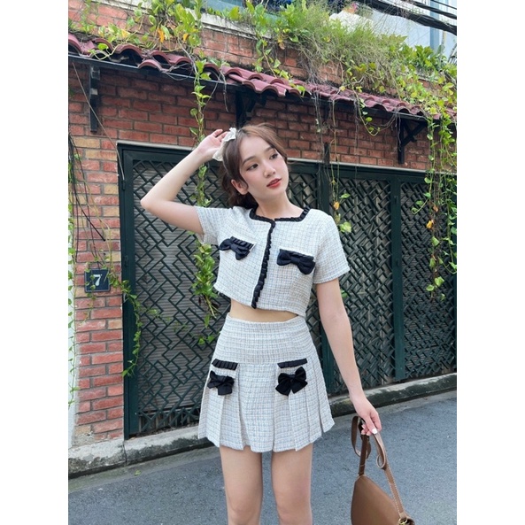 SET VEST BỐ CARO HỒNG -XANH - ĐEN ❤️❤️