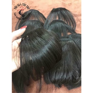 Mái thưa tóc thật may tay