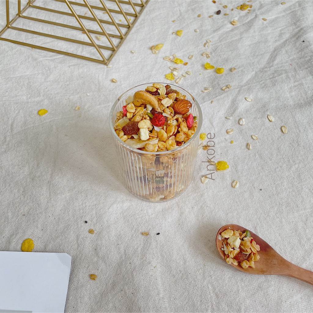 Gói 100g ngũ cốc OCAK Tiêu Chiến vị hoa quả sấy giòn, ăn sáng, ăn vặt, hỗ trợ giảm cân, ăn kiêng calbee | BigBuy360 - bigbuy360.vn