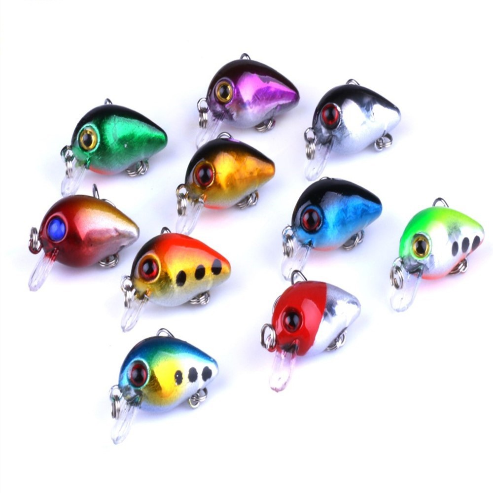 Mồi ruồi lure suối, lure rô phi, rô ta, chuối, lóc, sộp, thiểu, ngão, chim. Mồi Crankbait