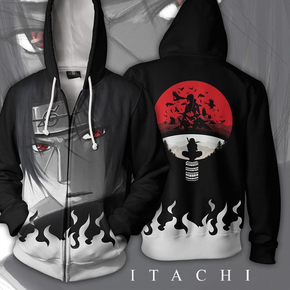 Giá đặc biệt... Áo Khoác Hoodie In Hình Anime Ninja Distro Cho Nam