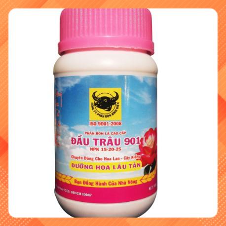 Phân Bón Đầu Trâu 901 dưỡng hoa lâu tàn NPK 15 – 20 - 25