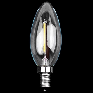 Bóng đèn LED sợi tóc E12 COB hình ngọn lửa
