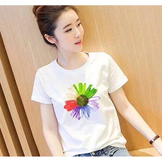 Áo Thun Nữ Cổ Tròn Ngắn Tay