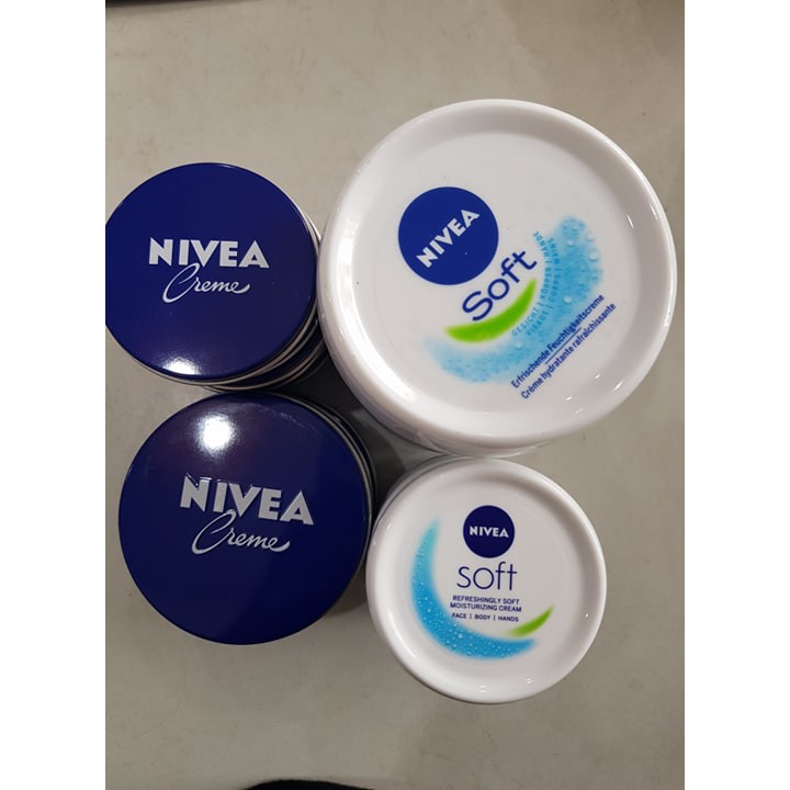 Kem dưỡng ẩm chuyên sâu Nivea Soft của Thái Lan 50ml