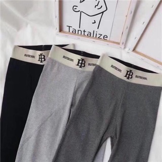 Quần Legging len tăm cạp cao