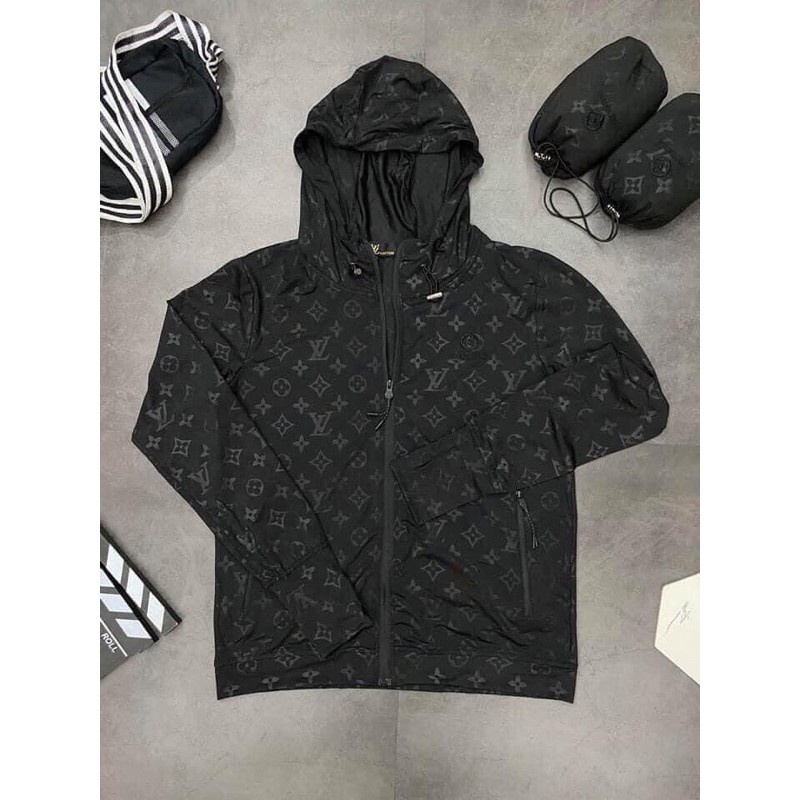 Áo chống nắng dập vân LV chất poly dày dặn đủ size