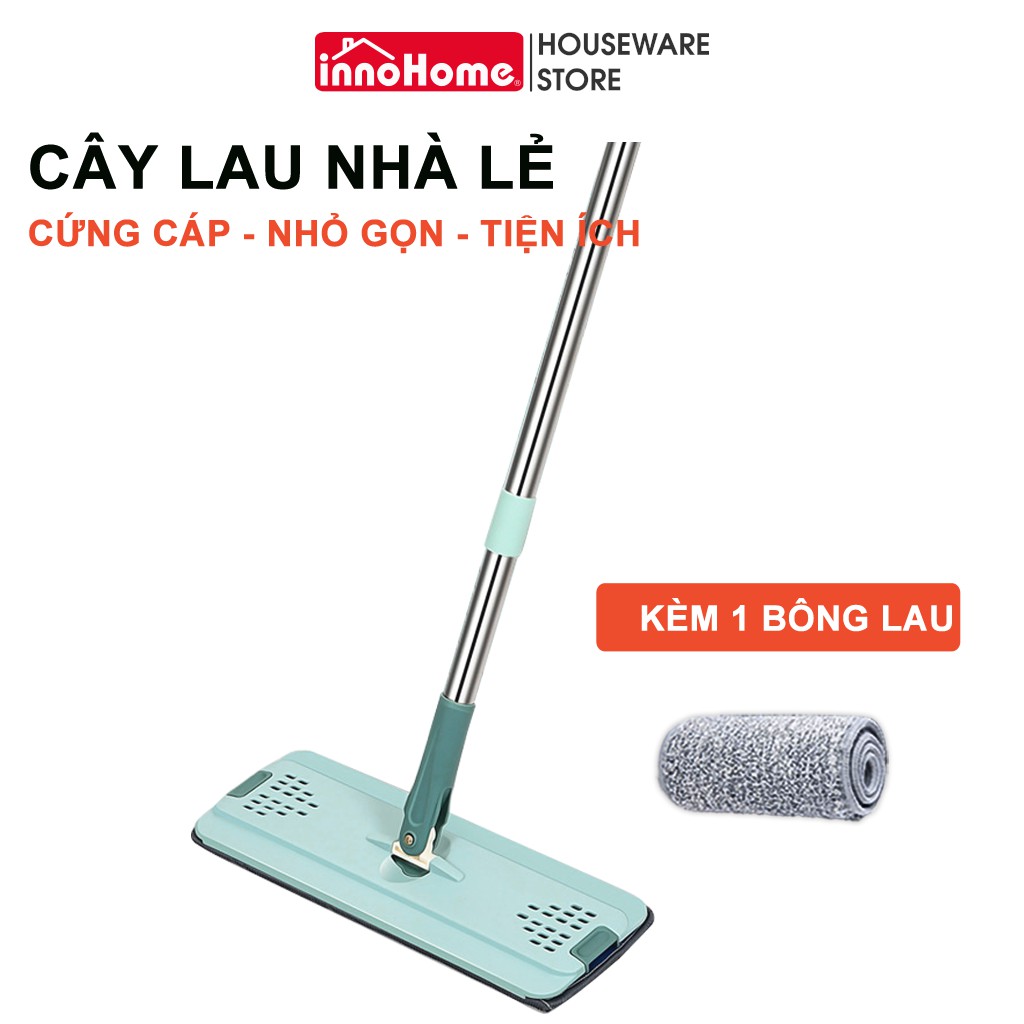 Cây Lau Nhà Lẻ, Cây Lau Nhà Thay Thế Cho Bộ Lau Nhà 2 Vách Ngăn INNOHOME, Mã INHMOP3