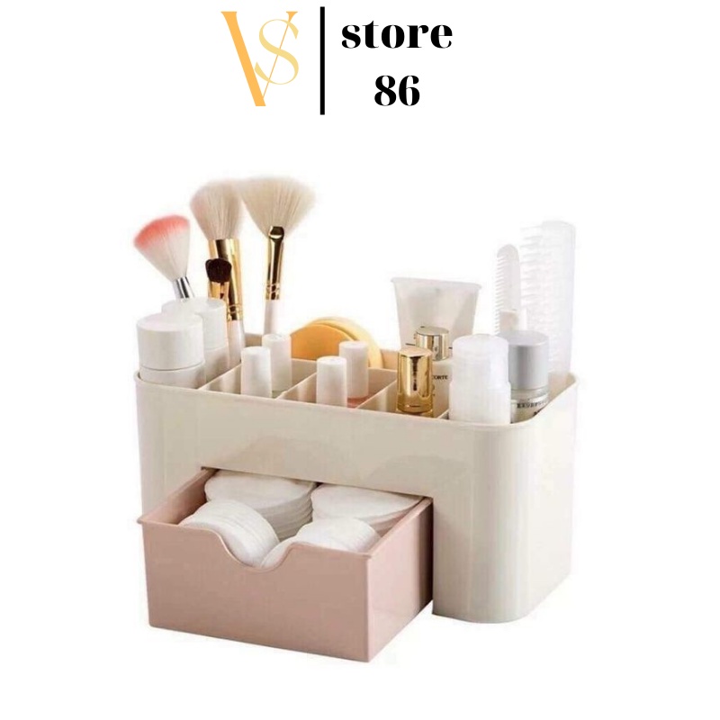 KỆ MỸ PHẨM NHỰA NHIỀU NGĂN HÀNG DÀY