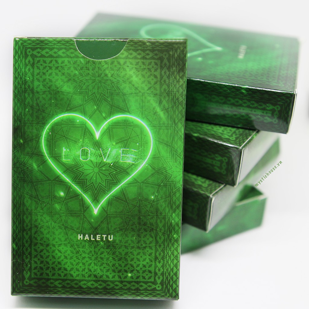 Bộ bài Haletu Green (Haletu Love) (Mystic House Tarot Shop) - Bài Gốc Authentic Chính Hãng 100%