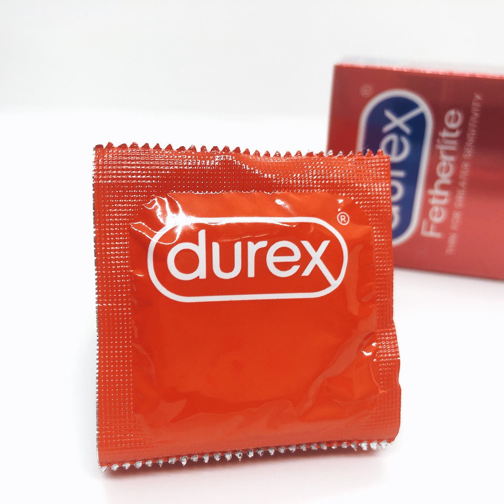 Bao cao su durex / bao cao su siêu mỏng, kéo dài - bcs lẻ, hộp 3 bao