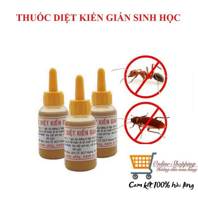 thuốc diệt kiến sinh học