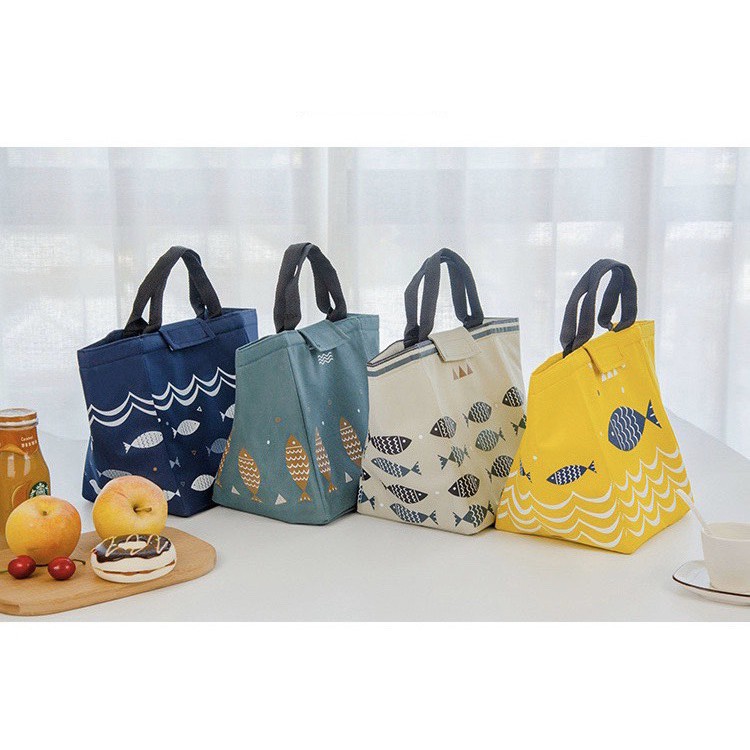 Túi Đựng Cơm Văn Phòng Giữ Nhiệt Đa Năng Hình Cá Chống Thấm Cao Cấp Giữ Nhiệt Tốt Cao Cấp 88042 Tổng Kho Sỉ Gia Dụng