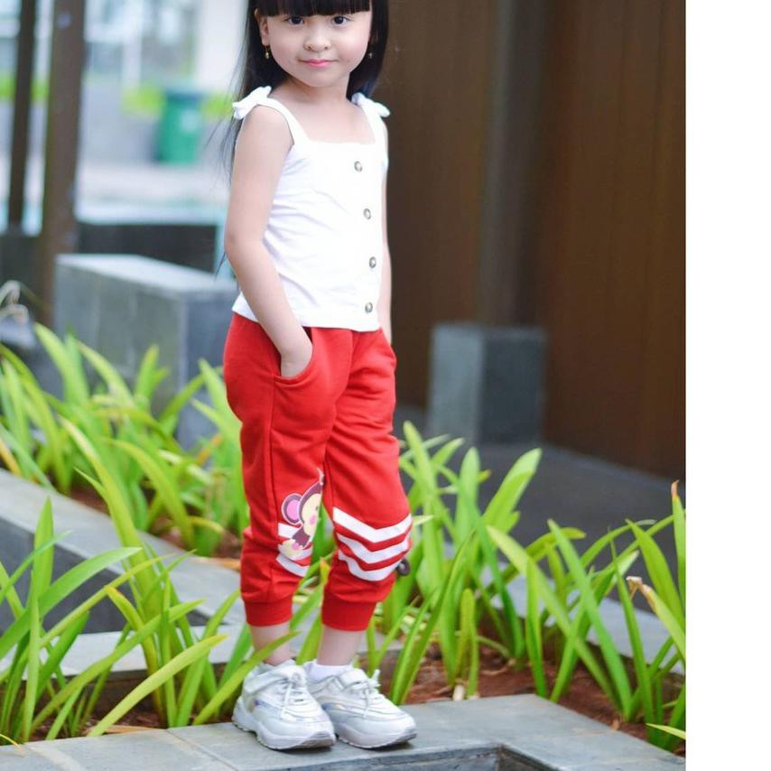 Quần Jogger 3d Thời Trang Năng Động Dành Cho Bé Gái 1-7 Tuổi Mar-288