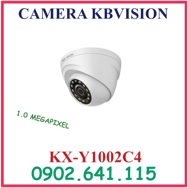 CAMERA KBVISION USA 1.0MP KX-Y1002C4