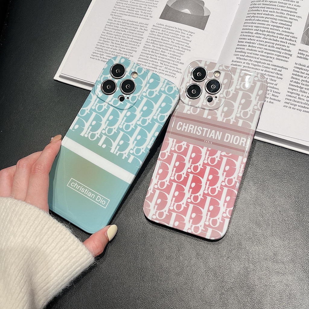 Ốp Điện Thoại In Logo DIOR Sang Trọng Cho iphone 13 Pro Max i13 13pro 11ProMax i11 iX Xs XR Xs Max 12Pro 12 Pro Max