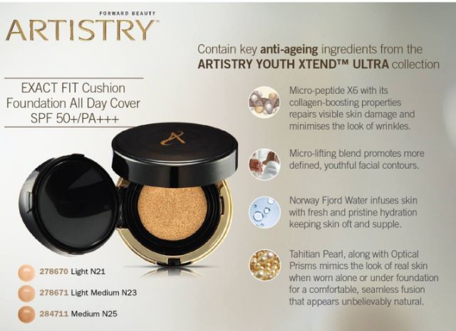 Phấn nước  Cushion Foundation All Day Cover SPF50+/Pa+++ | BigBuy360 - bigbuy360.vn