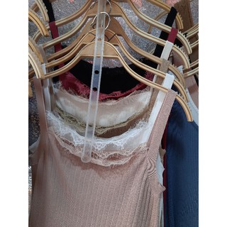 Áo len  2 dây cotton dệt kim