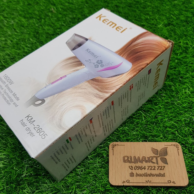 Máy sấy tóc kemei 1600W