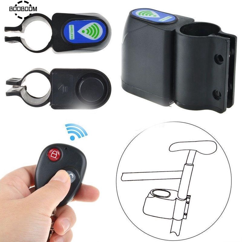 Hệ Thống Khóa Xe Đạp Không Dây Có Điều Khiển Từ Xa Chống Trộm