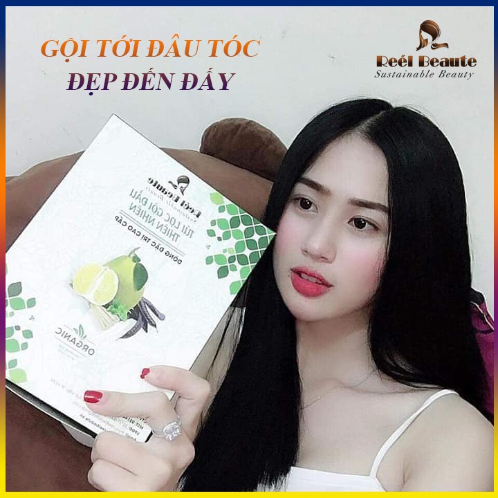 COMBO 5 SẢN PHẨM TÚI LỌC GỘI ĐẦU RÉEL BEAUTE DÒNG CAO CẤP