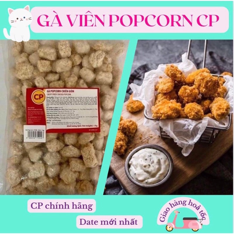 GÀ VIÊN POPCORN CP ngon như KFC