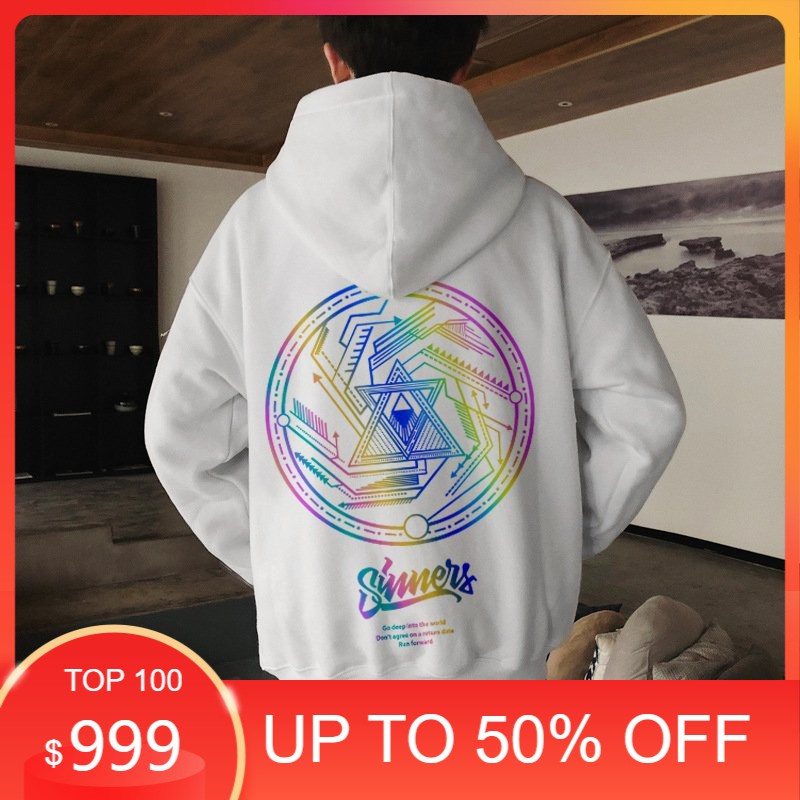 Áo khoác hoodie phản quang ❤️/Áo nỉ ngoại Vòng Tròn Sinne Form Unisex nam nữ - HDPQ02