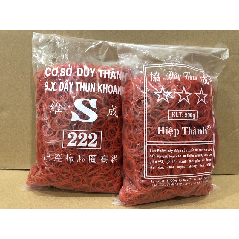 1KG - DÂY THUN ĐỎ