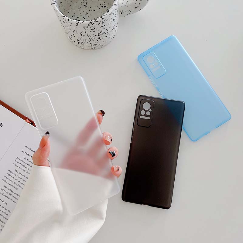 Ốp Điện Thoại PC Nhám Siêu Mỏng Đơn Giản Chống Dấu Vân Tay Cho Xiaomi Mi Civi / 1S 6.55"