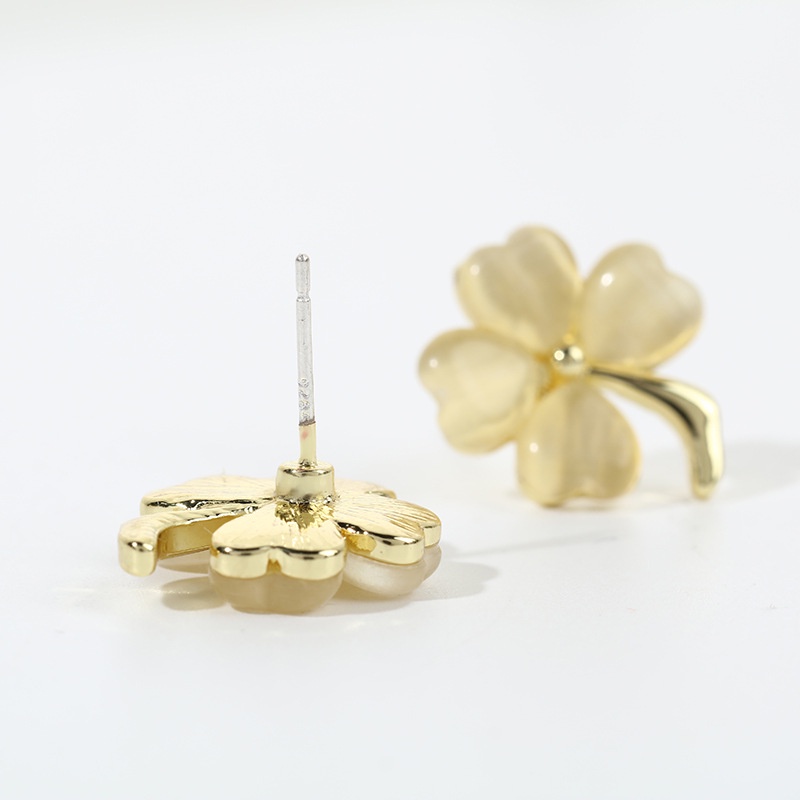 Khuyên Tai Hình Bông Hoa Nhỏ Dễ Thương Tươi Tắn Cho Học Sinh