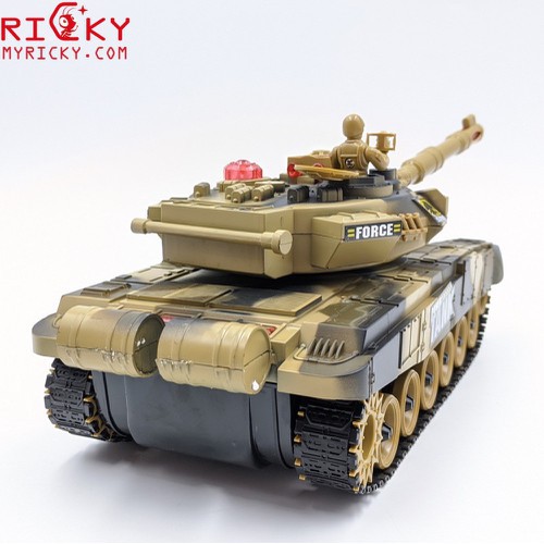 XE TĂNG CHIẾN ĐẤU ĐIỀU KHIỂN TỪ XA - PIN SẠC-BÁNH XÍCH-NO 9993