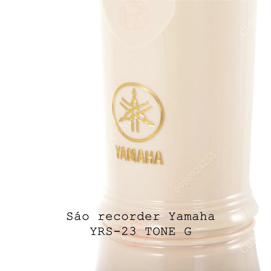 Tiêu Recorder Yamaha YRS-23 Tone G Màu Ngà