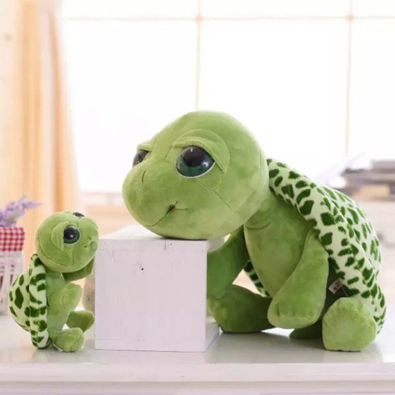 Rùa Nhồi Bông Mắt To Mềm Mại Đáng Yêu Cho Bé