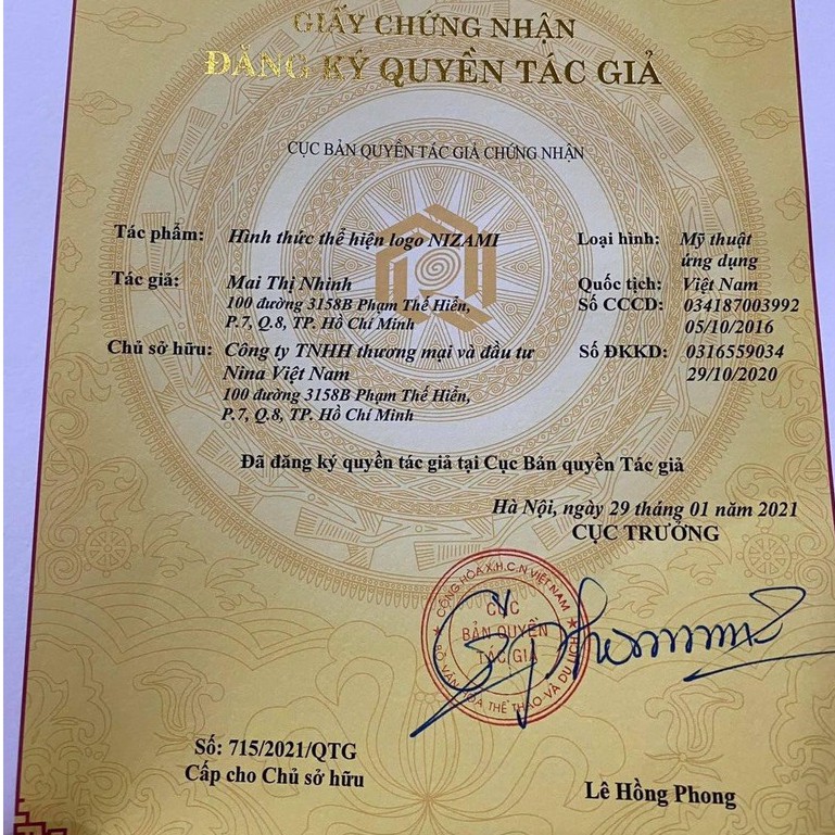 Nước hoa vùng kín, hương sexy nizami nina90 | Thế Giới Skin Care