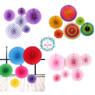 Quạt giấy Trang trí
