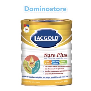Sữa bột Lacgold SURE PLUS 900g giúp người già ăn ngon