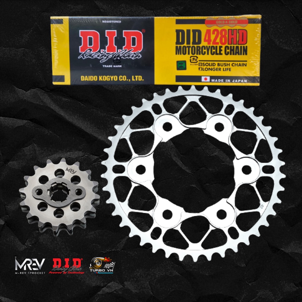 Nhông Sên Dĩa MREV cho xe Yamaha R15V2