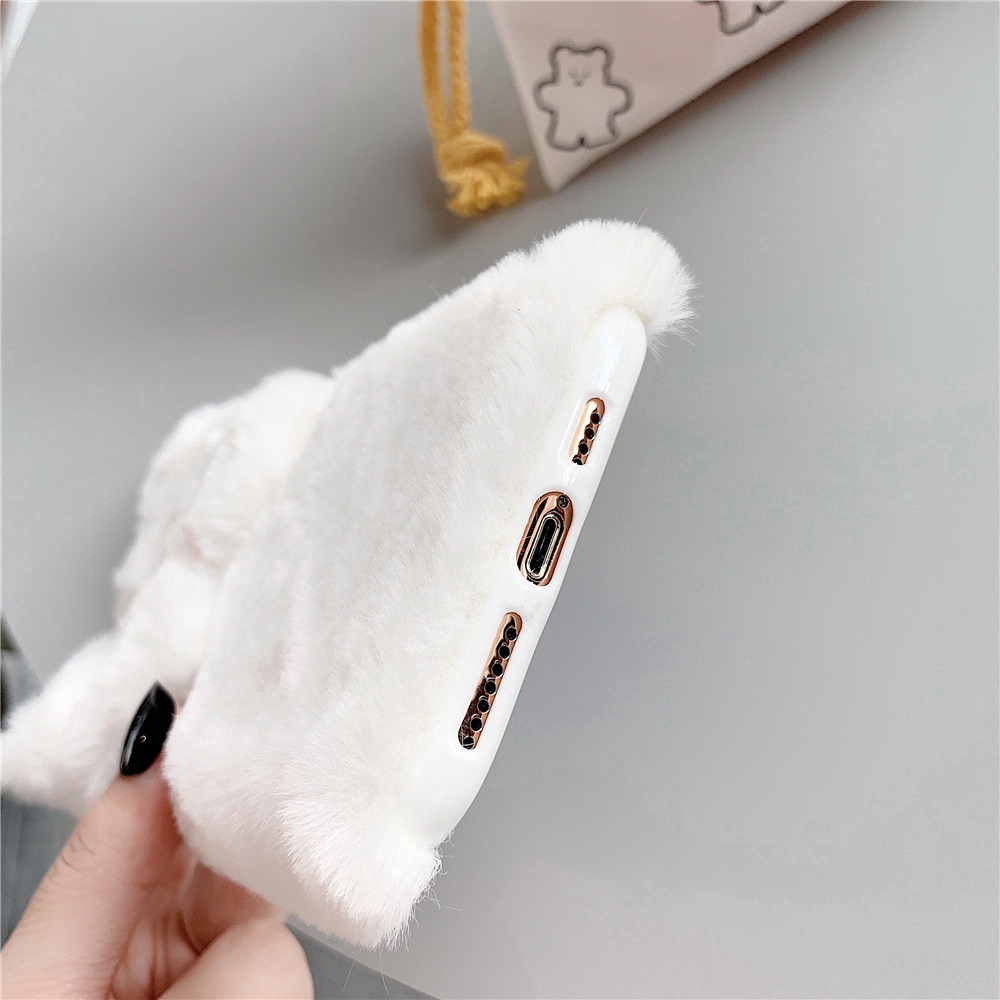 Ốp Điện Thoại TPU Hình Mèo Bông Dễ Thương Cho iPhone 11 12 13 Pro Max 12Pro 13Pro XR X XS Max 7 8 Plus 6 6S Plus